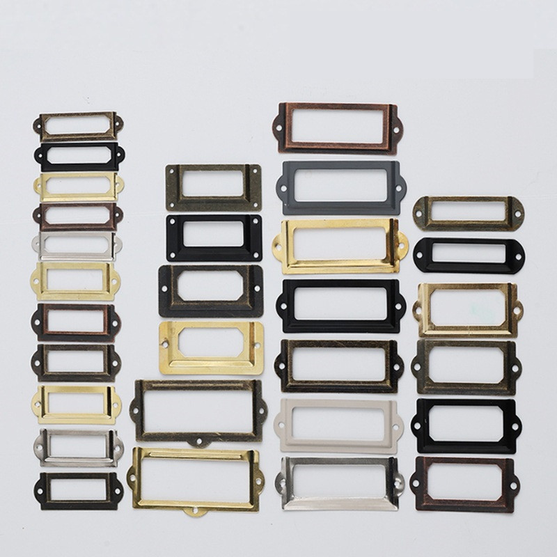 Furniture Hardware Names - 300Pcs Antiken Schrank Label Pull Rahmen