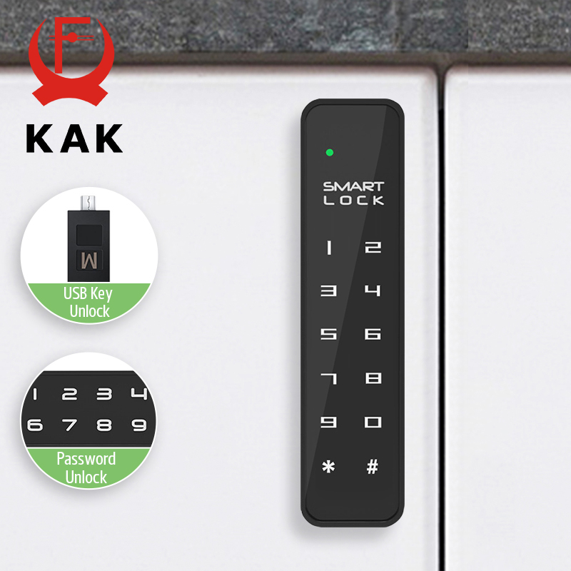 Furniture Hardware Fitting - KAK Passwortschloss Schubladenschloss Diebstahlsicherer Mini-Codeschrank Kleiderschrank