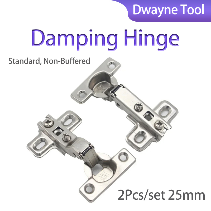 Cabinet Hinge Overlay - Dämpferscharniere 2 Stück/Set 25 mm, volle/halbe