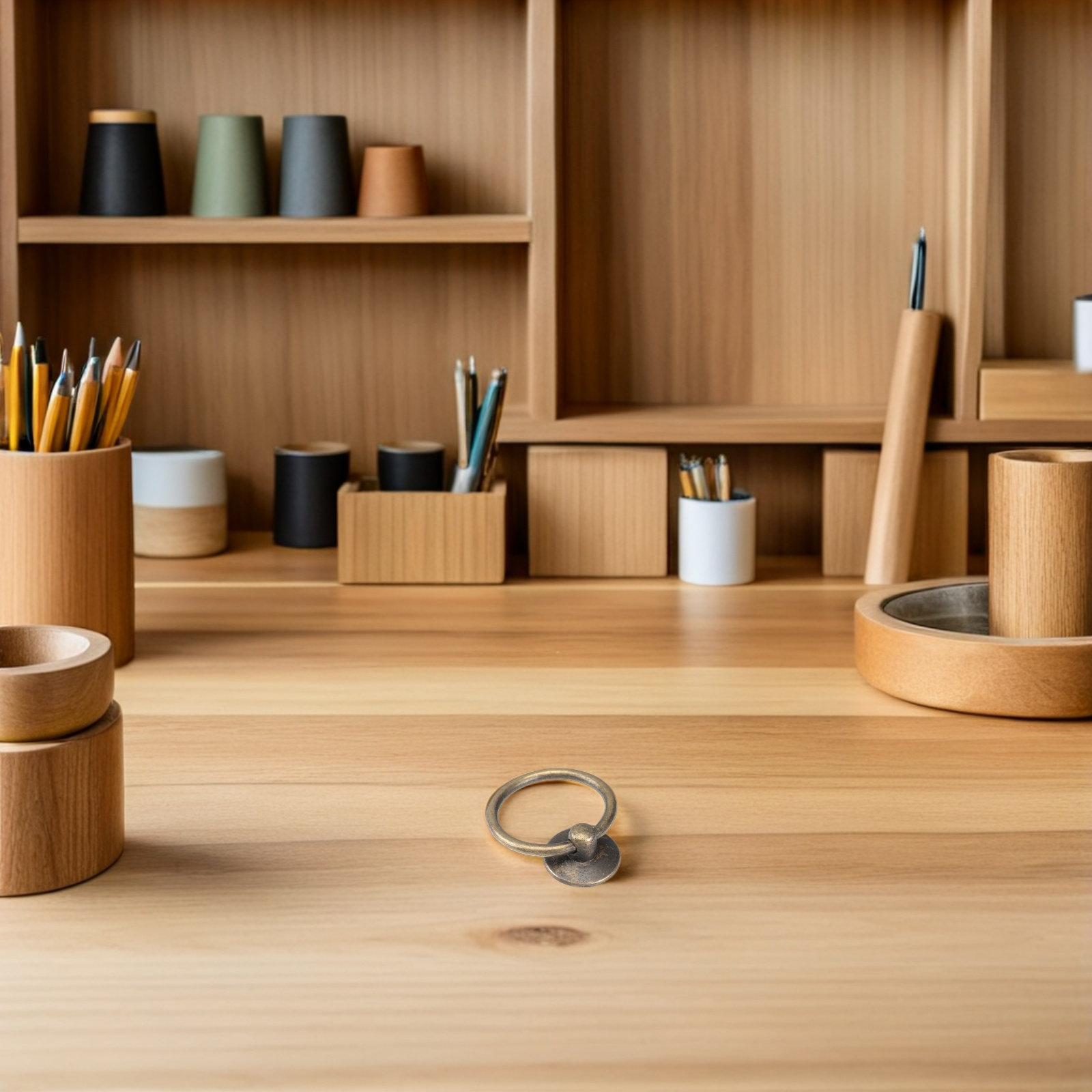 8 Stück Ringgriff-Schubladengr – Furniture Hardware Drop Pulls Bewertung und Preis