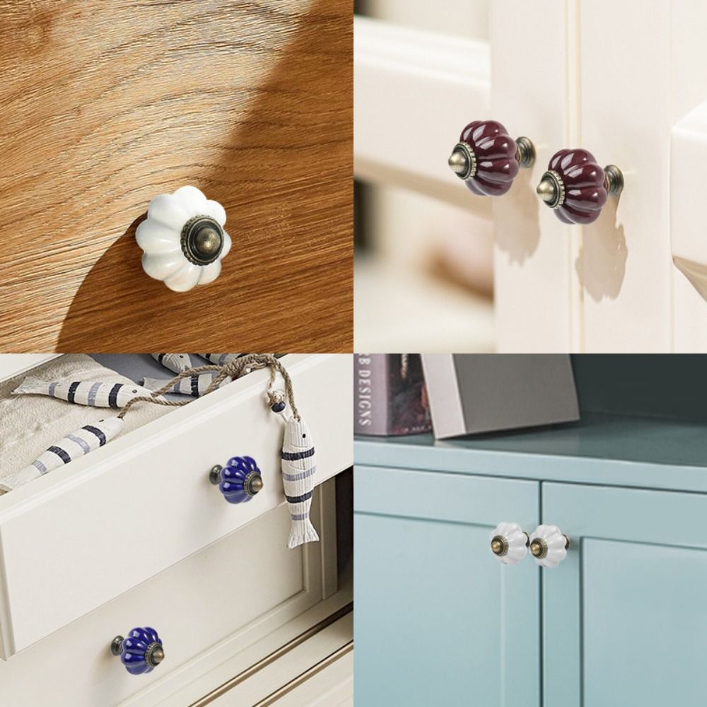 Einfacher Einloch-Keramik-Kürb – Furniture Hardware Jig Bewertung und Preis