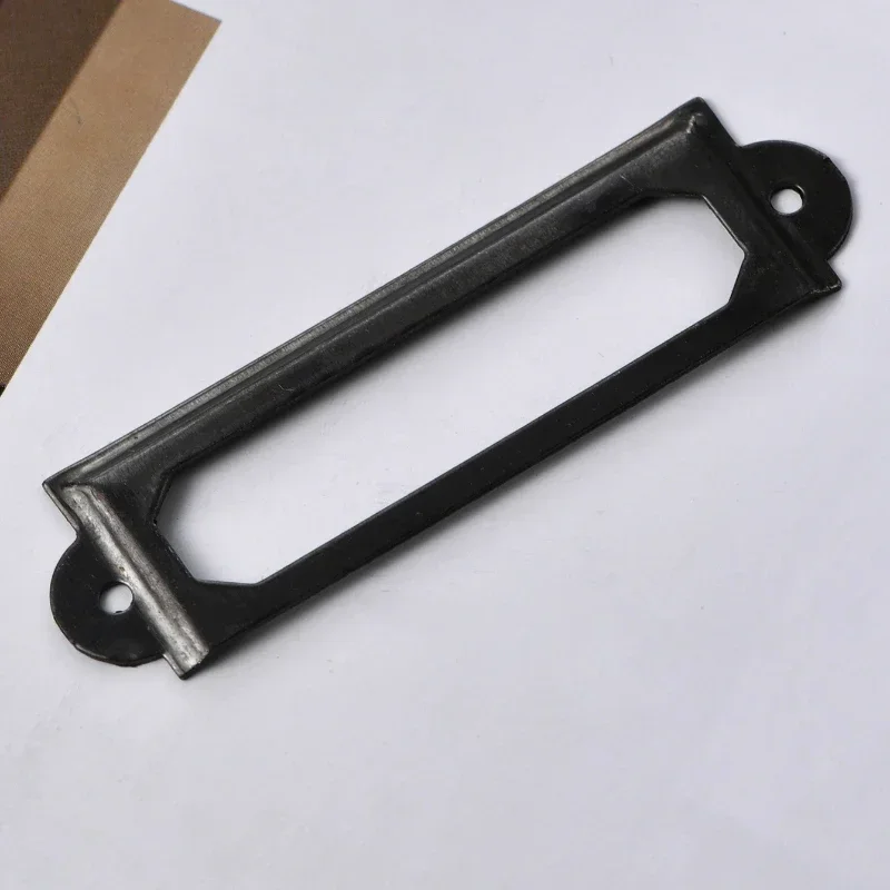 20 Stück antike Eisen-Etikette – Furniture Hardware Names Bewertung und Preis